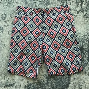 GAP men’s linen cotton diamond shorts 31